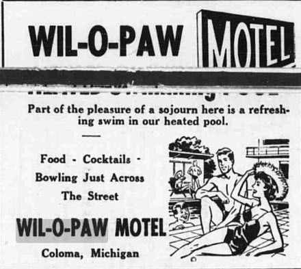 Wil-O-Paw Motel - 1970S Ad (newer photo)